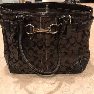 Brown Coach purse